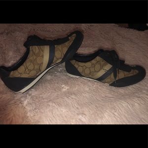 Coach Navy Sneakers Size 8.5